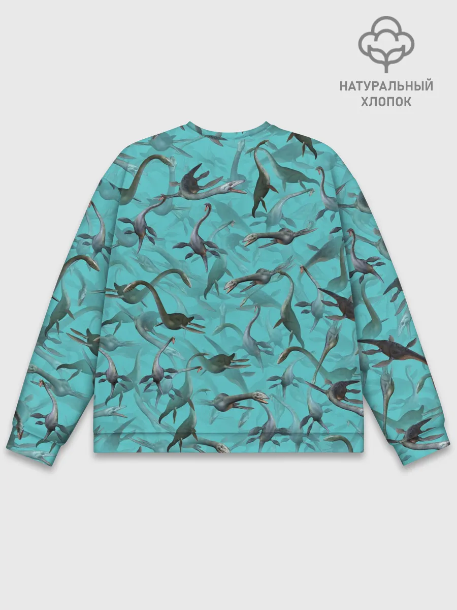 Мужской свитшот базовый / Лохнесский камуфляж