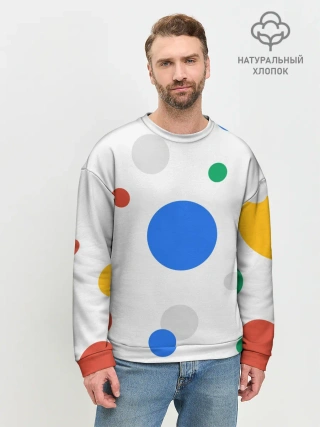 Мужской свитшот базовый / Не будь злом