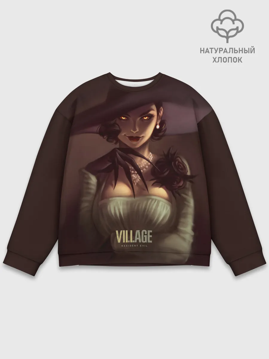 Мужской свитшот базовый / Lady Alcina Dimitrescu