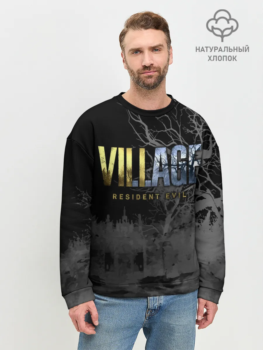 Мужской свитшот базовый / Resident Evil Village