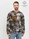 Мужской свитшот базовый / Dimitrescu stikers style 2