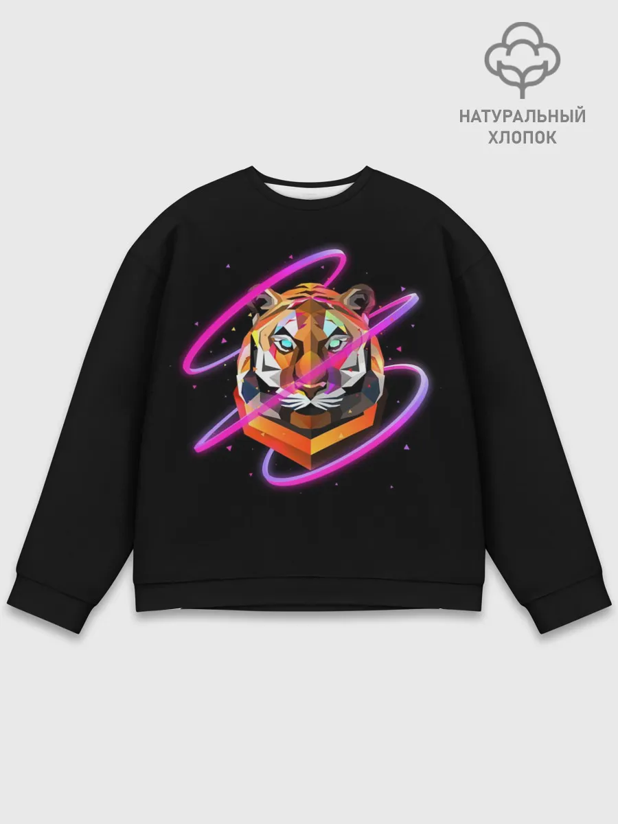 Мужской свитшот базовый / Тигр