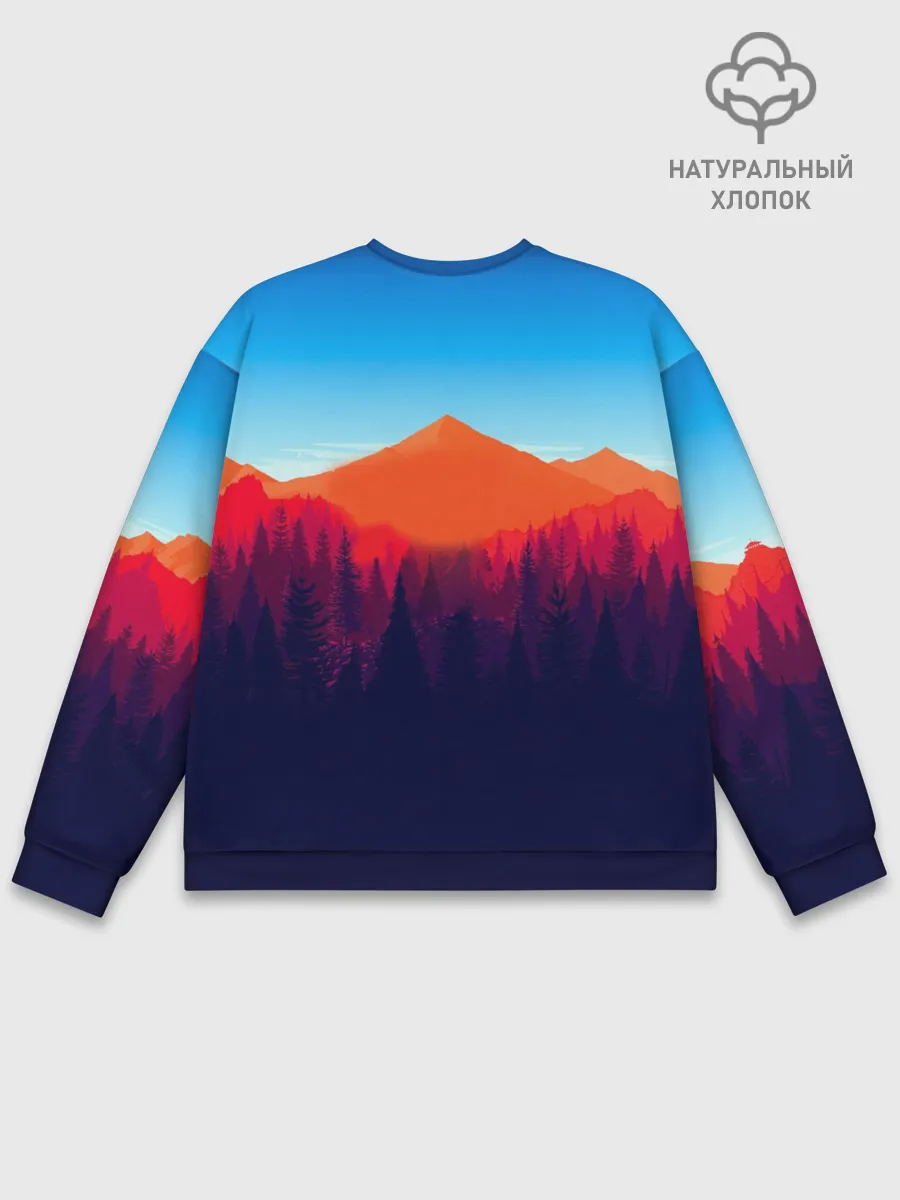 Мужской свитшот базовый / Одинокая вышка