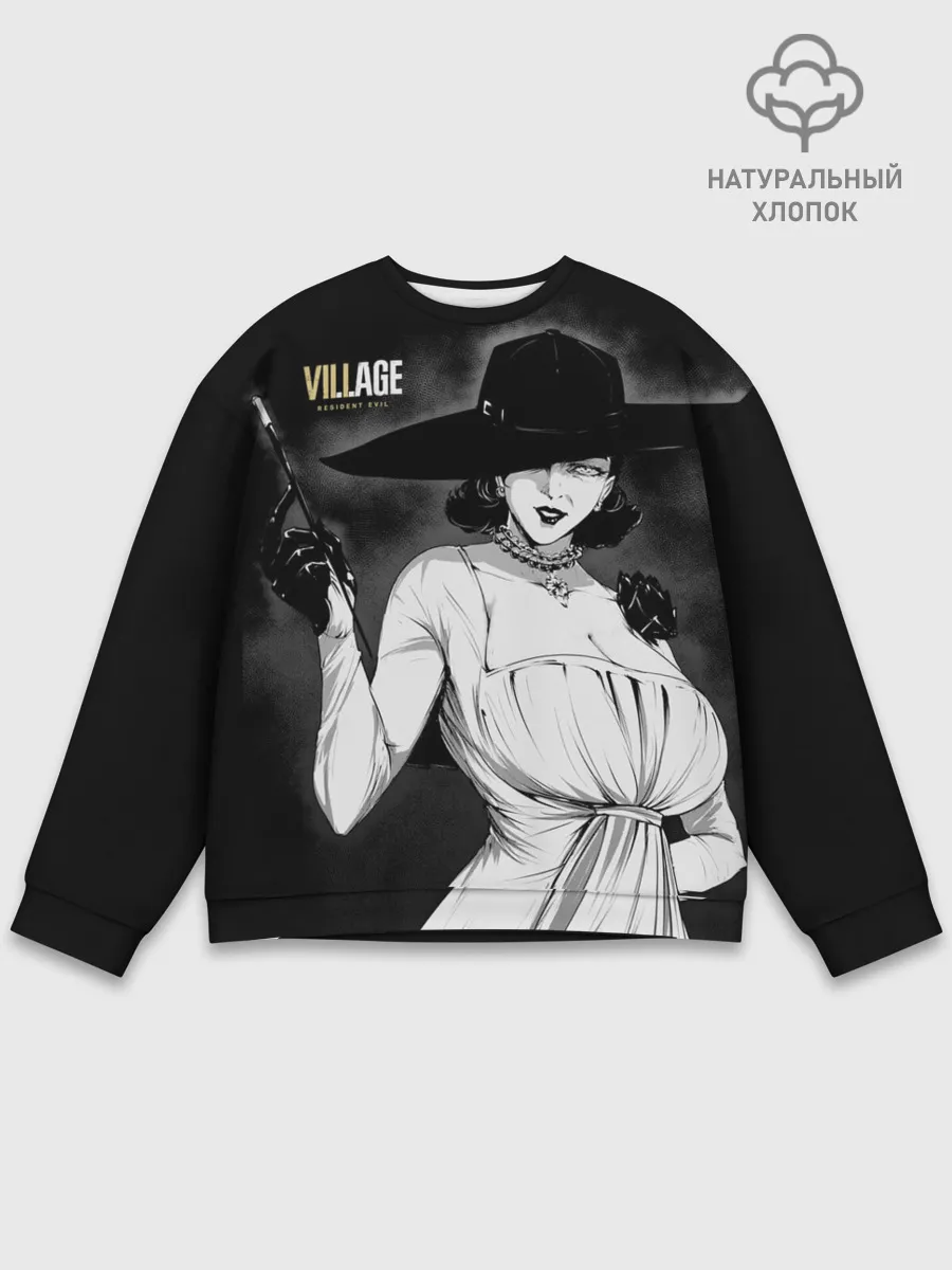 Мужской свитшот базовый / Lady Alcina Dimitrescu