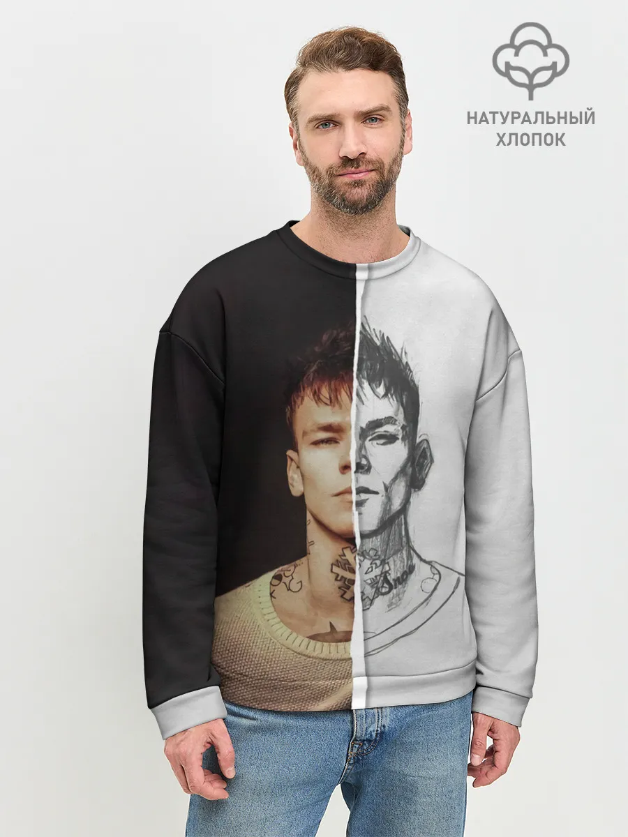 Мужской свитшот базовый / Niletto side