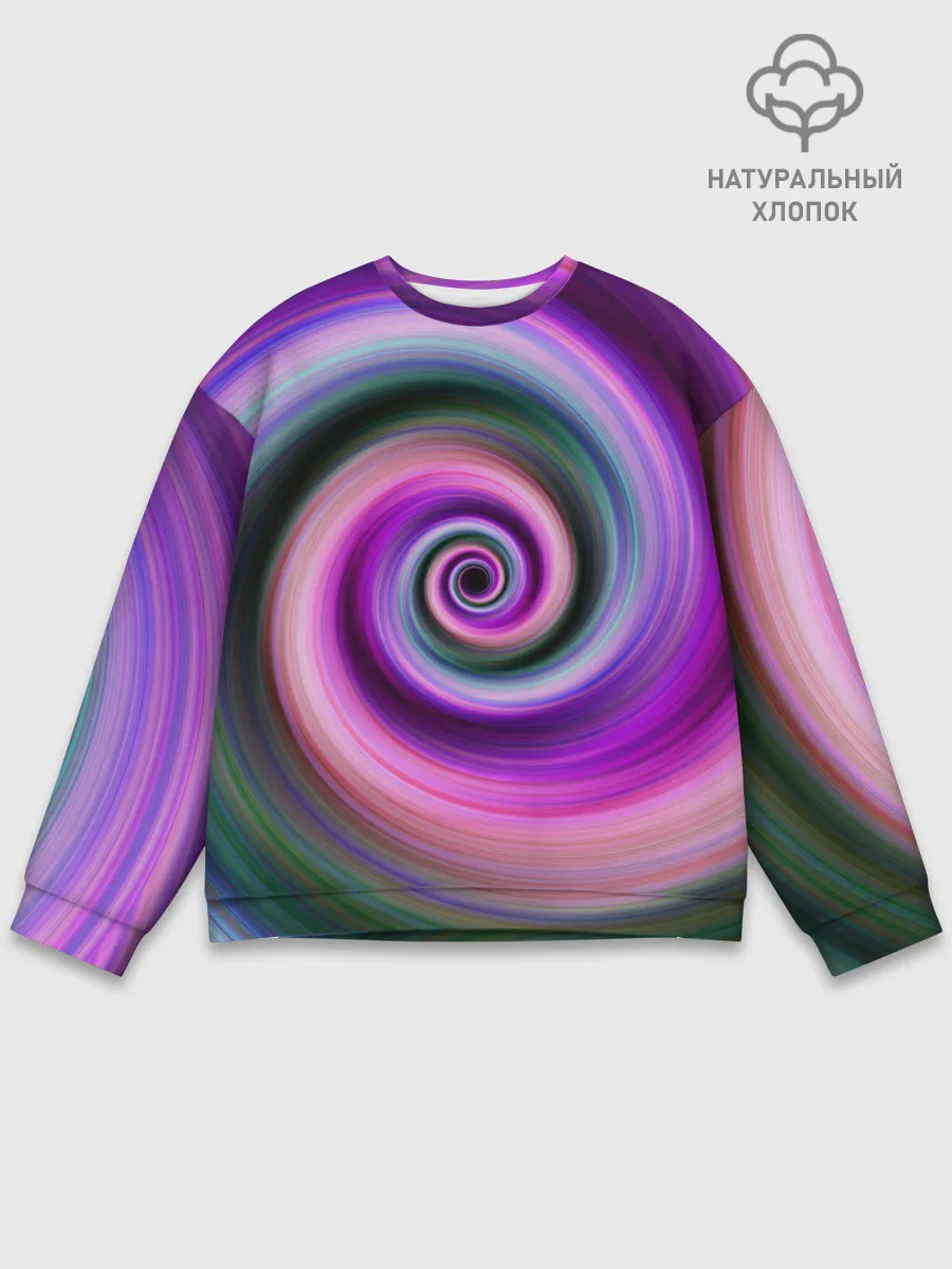 Мужской свитшот базовый / Вихрь Красок