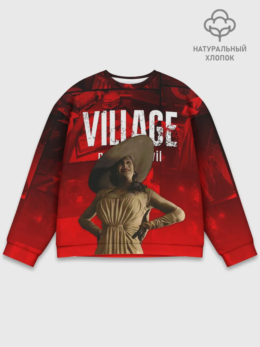 Мужской свитшот базовый / RESIDENT EVIL 8 / ДИМИТРЕСКУ