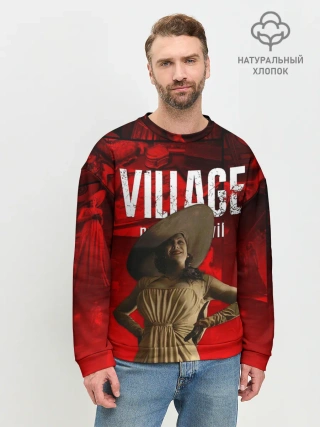 Мужской свитшот базовый / RESIDENT EVIL 8 / ДИМИТРЕСКУ