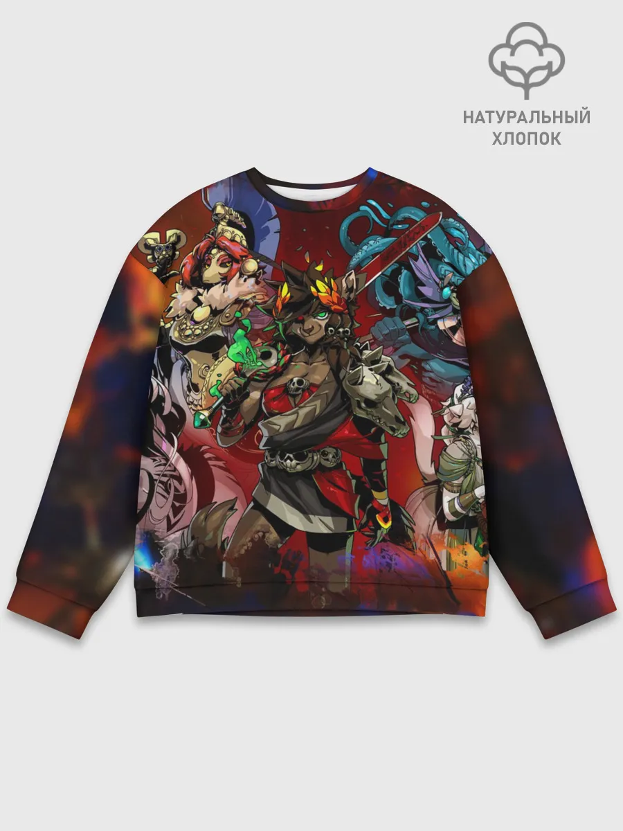 Мужской свитшот базовый / Hades furry girls