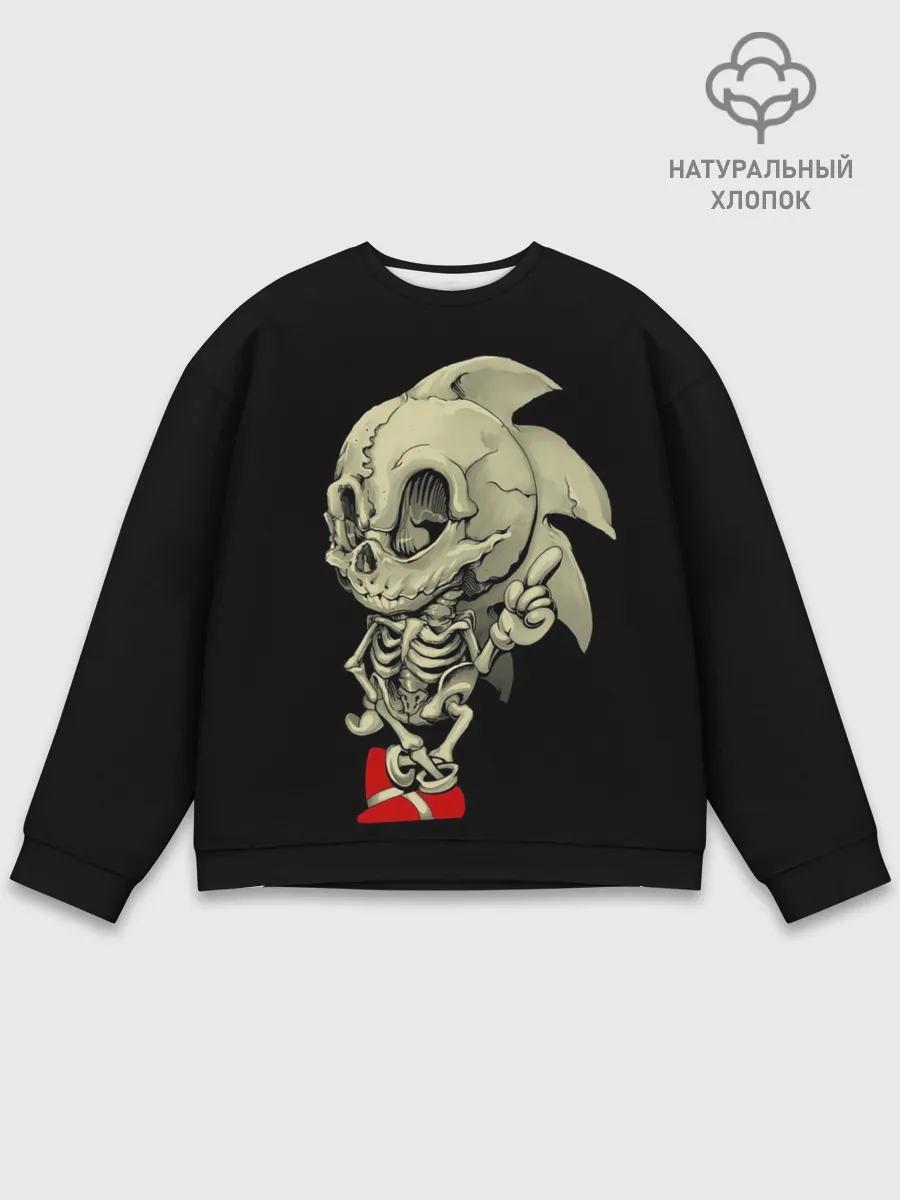 Мужской свитшот базовый / Sonic dead inside