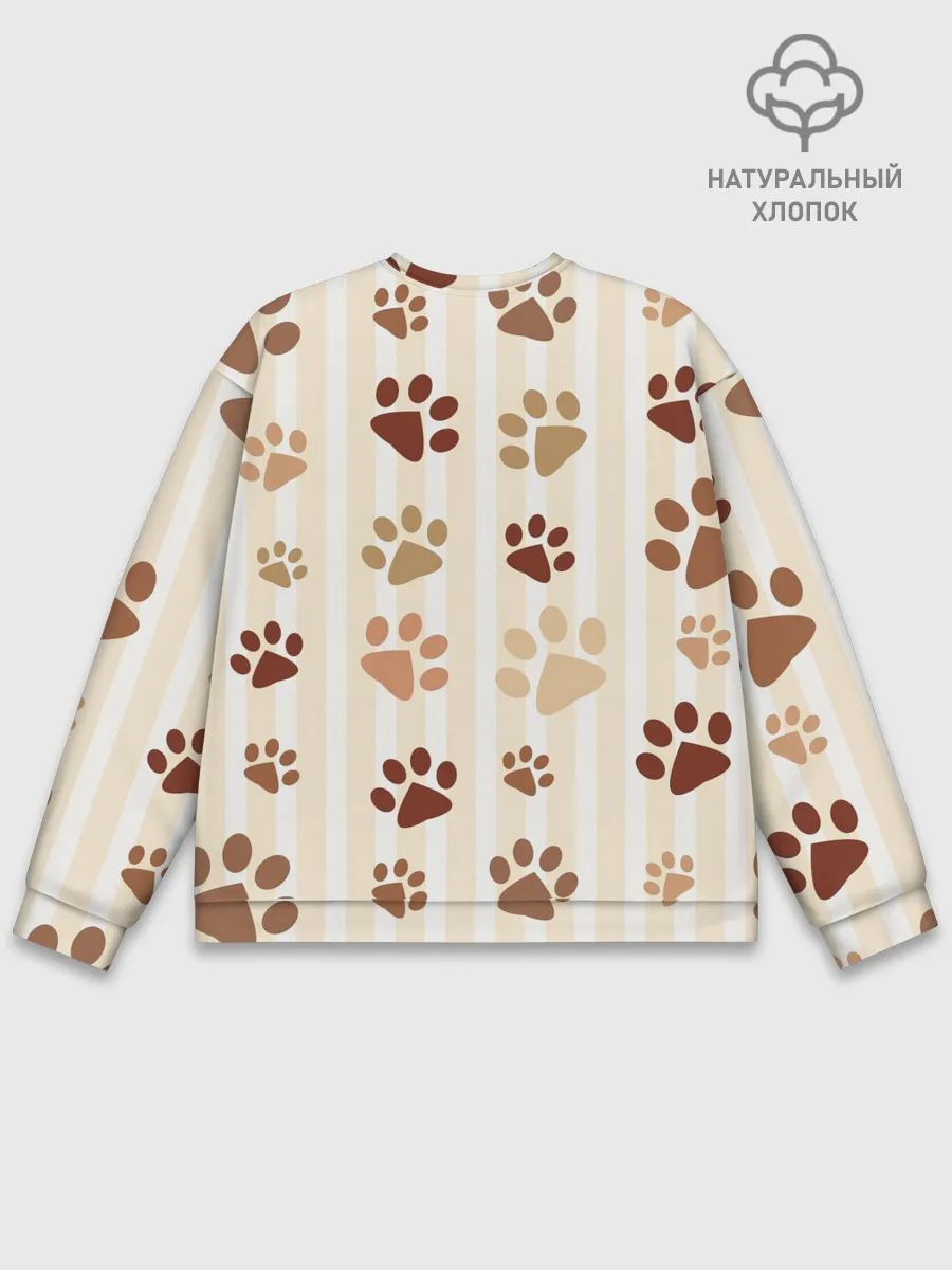 Мужской свитшот базовый / Свободу фурри