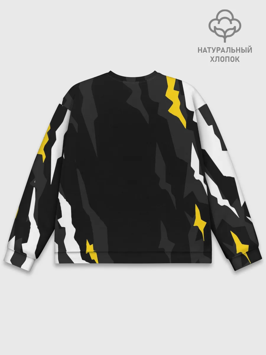 Мужской свитшот базовый / JUVENTUS / ЮВЕНТУС / ПОРЕЗЫ