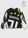 Мужской свитшот базовый / JUVENTUS / ЮВЕНТУС / ПОРЕЗЫ