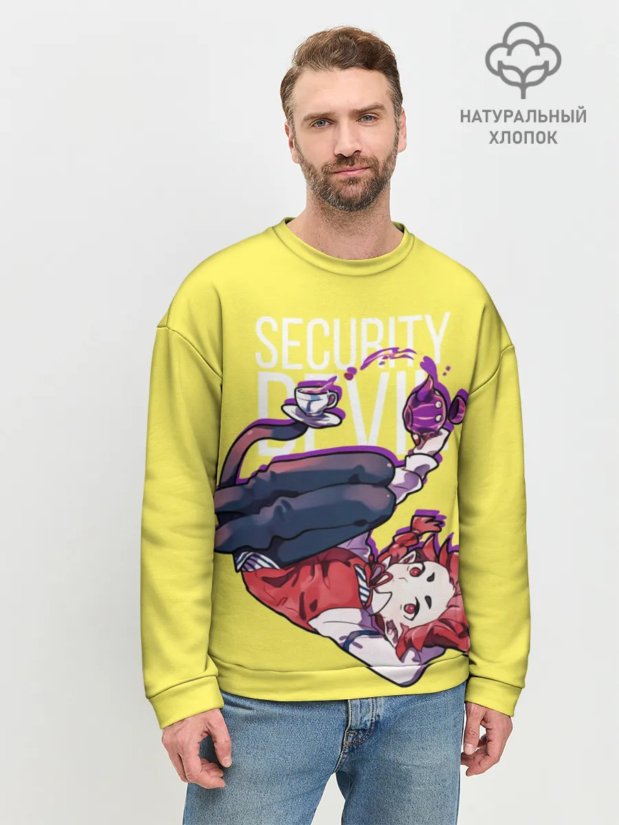 Мужской свитшот базовый / Security Devil