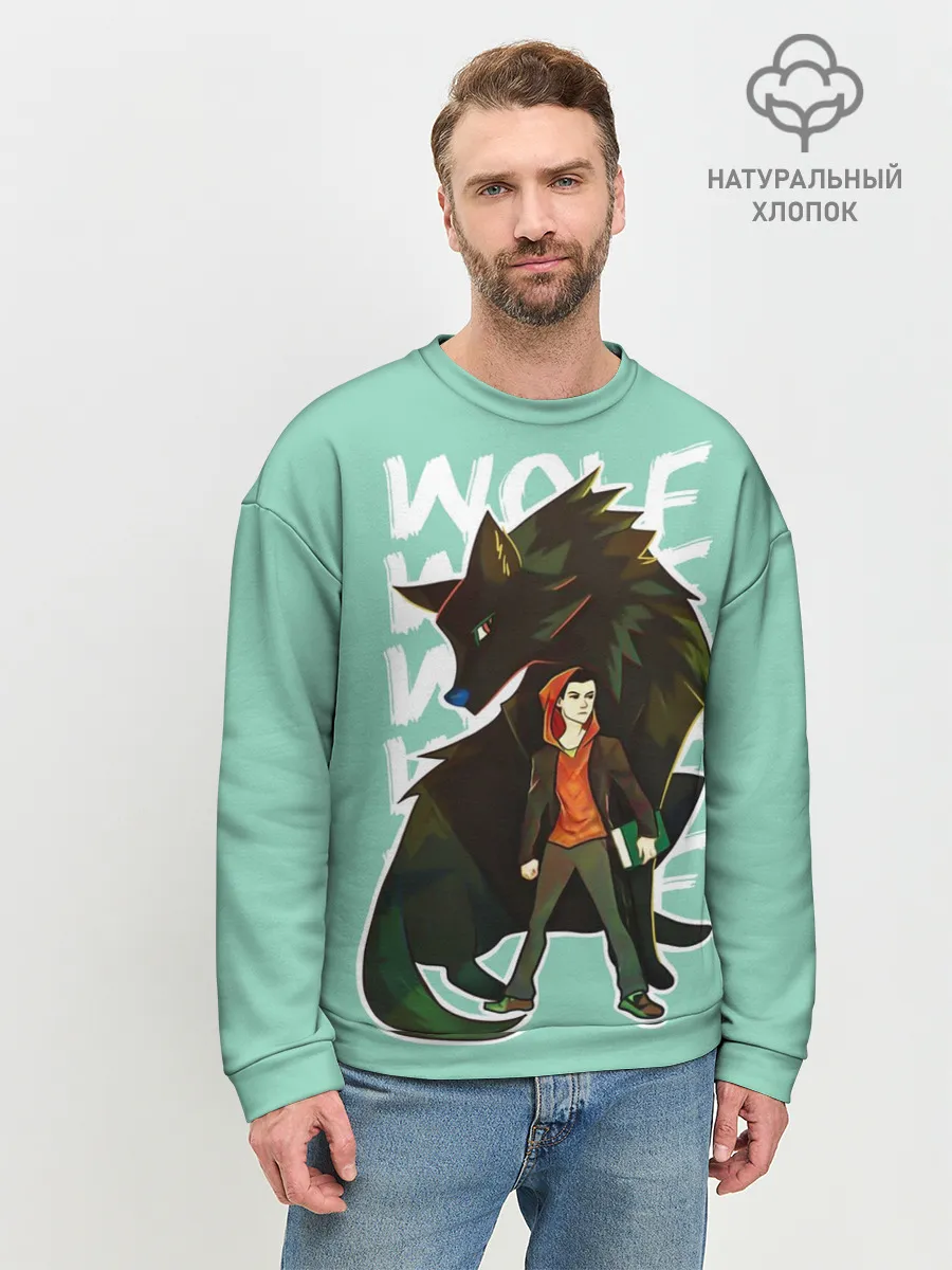 Мужской свитшот базовый / Wolf