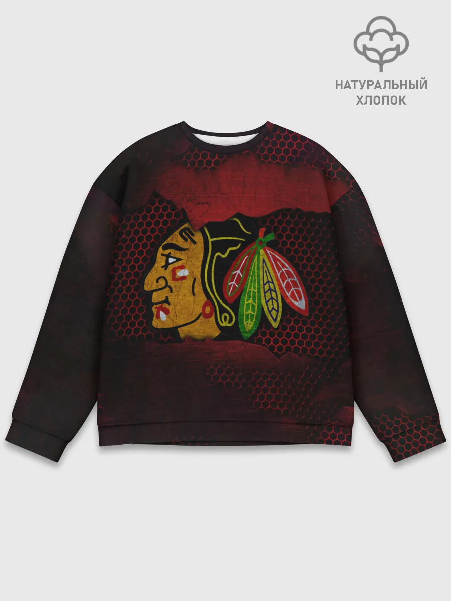 Мужской свитшот базовый / CHICAGO NHL