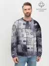 Мужской свитшот базовый / Пазлы