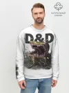Мужской свитшот базовый / D&D | Мимик-сундук | ДнД