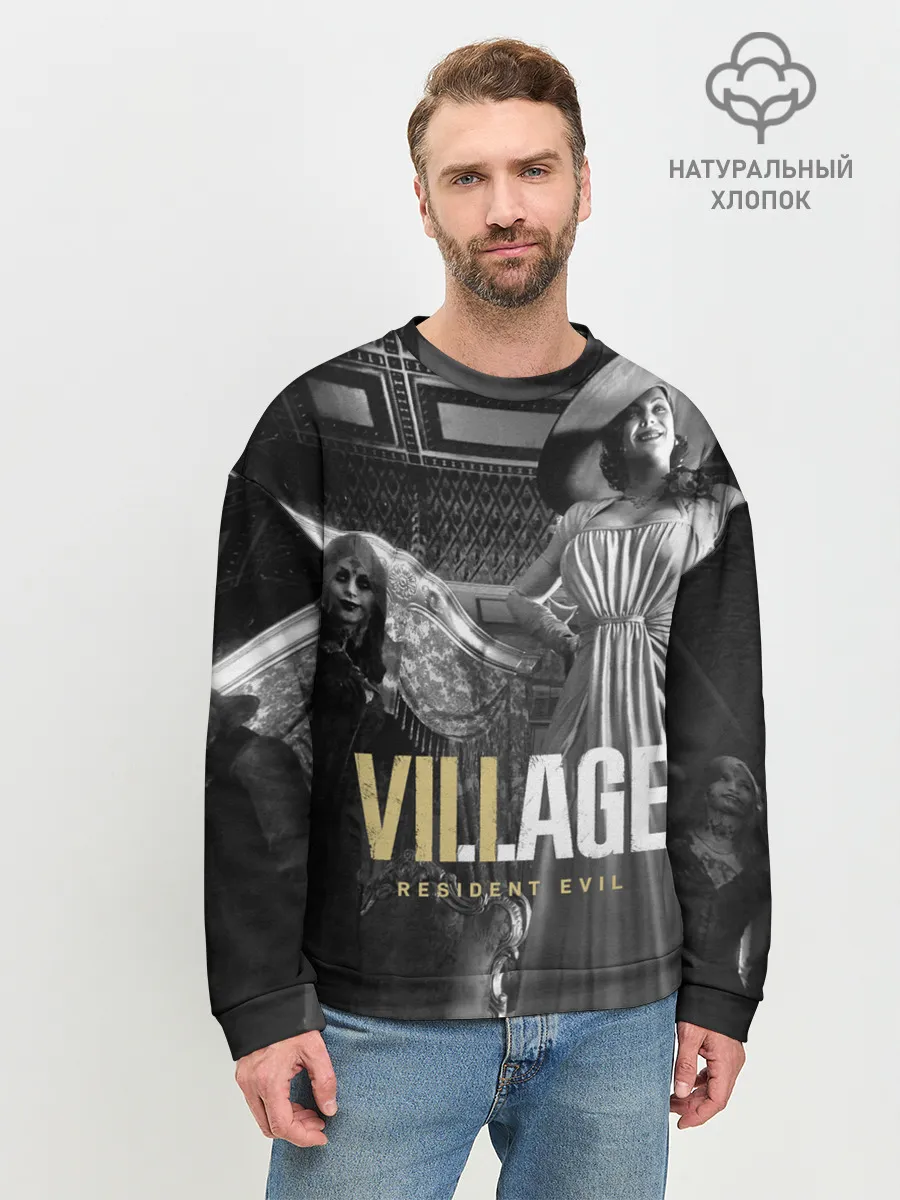 Мужской свитшот базовый / Lady Alcina Dimitrescu