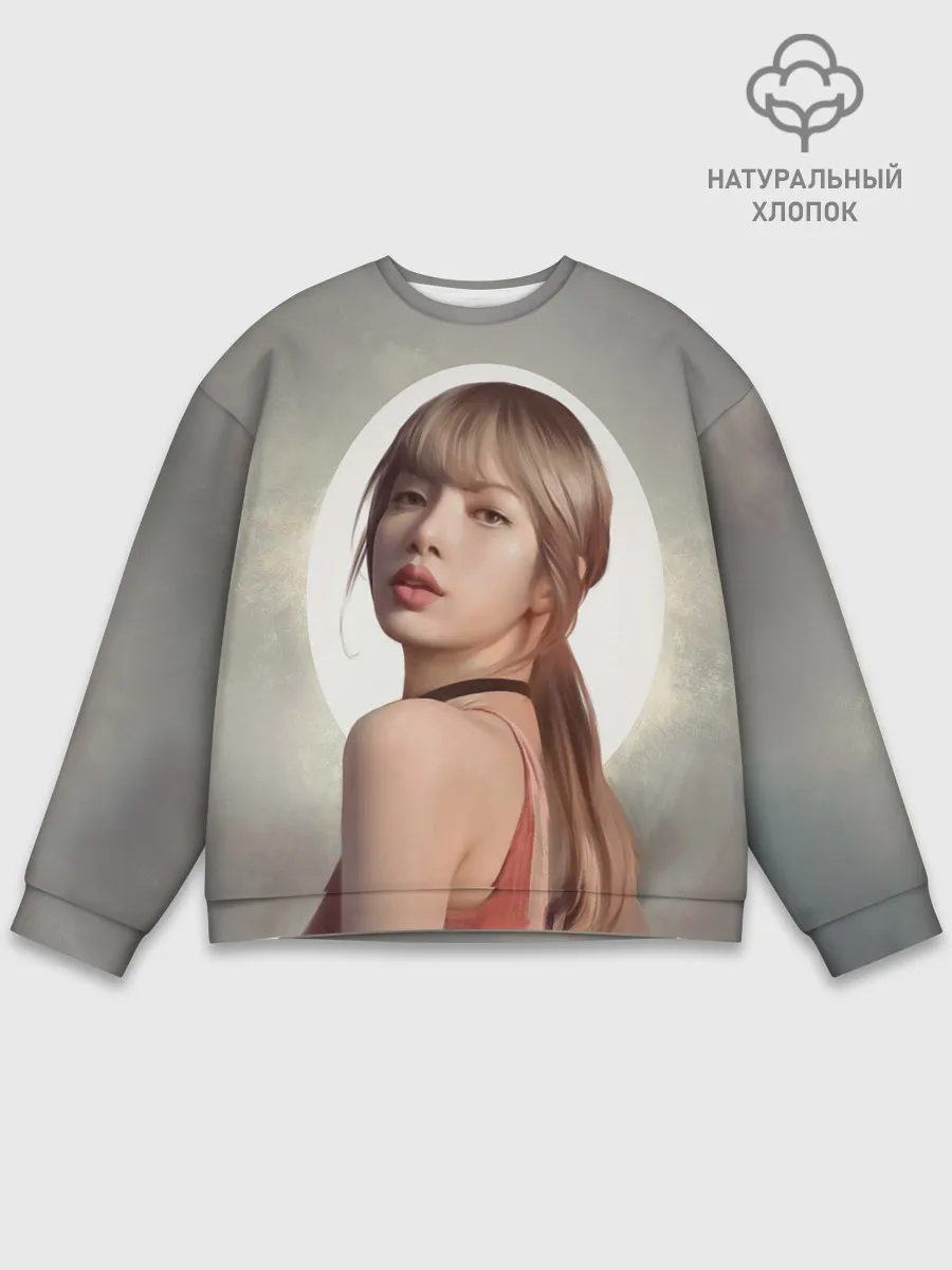 Мужской свитшот базовый / Лиса маслом