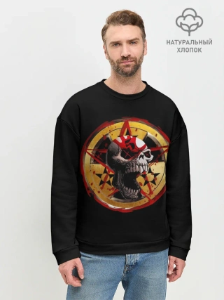 Мужской свитшот базовый / Five Finger Death Punch | FFDP