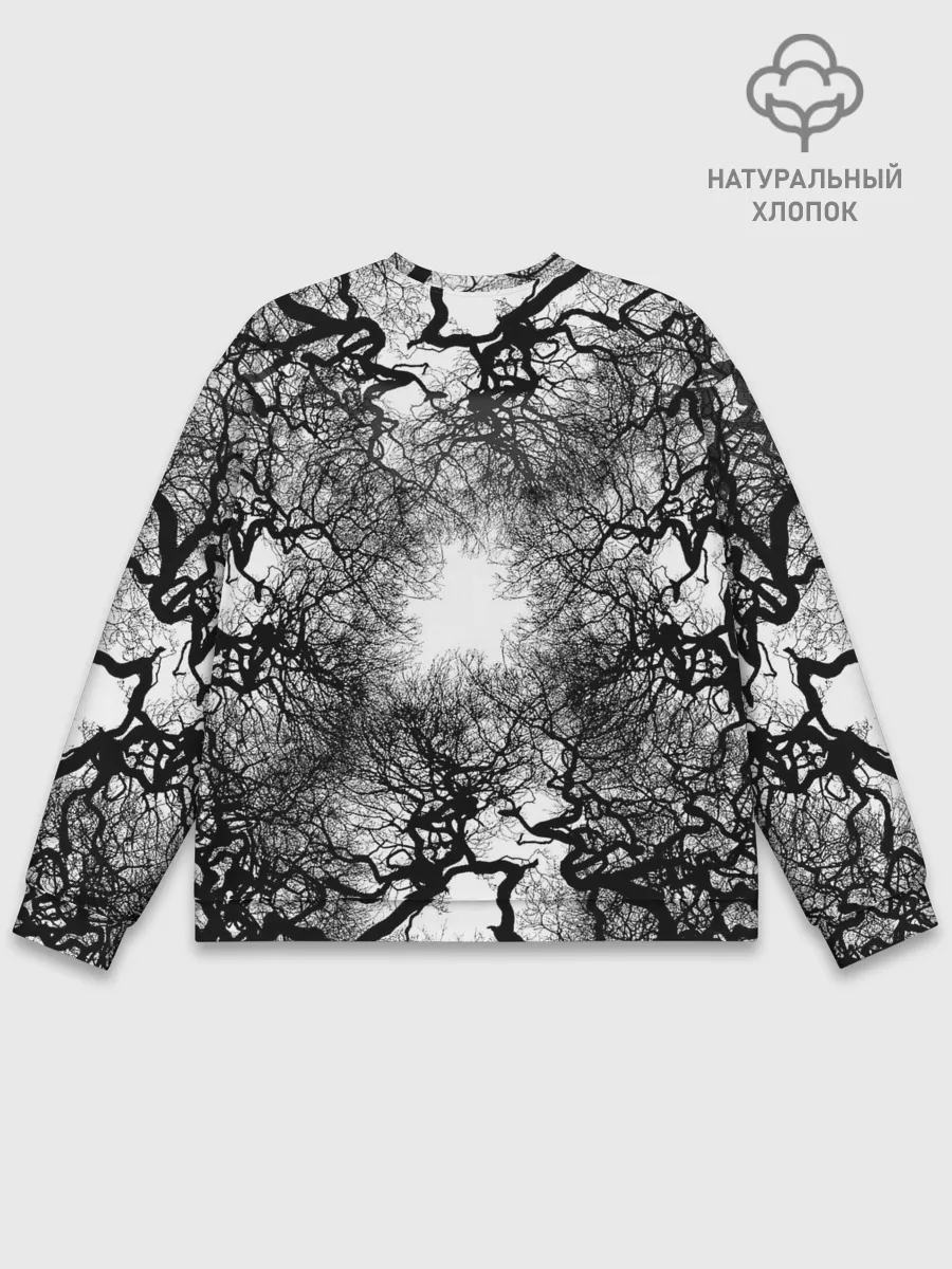 Мужской свитшот базовый / Texture Branches