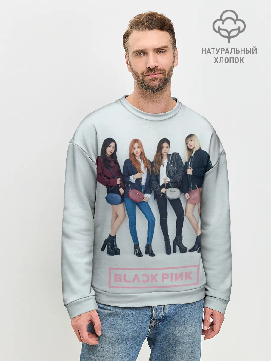 Мужской свитшот базовый / Blackpink Squad