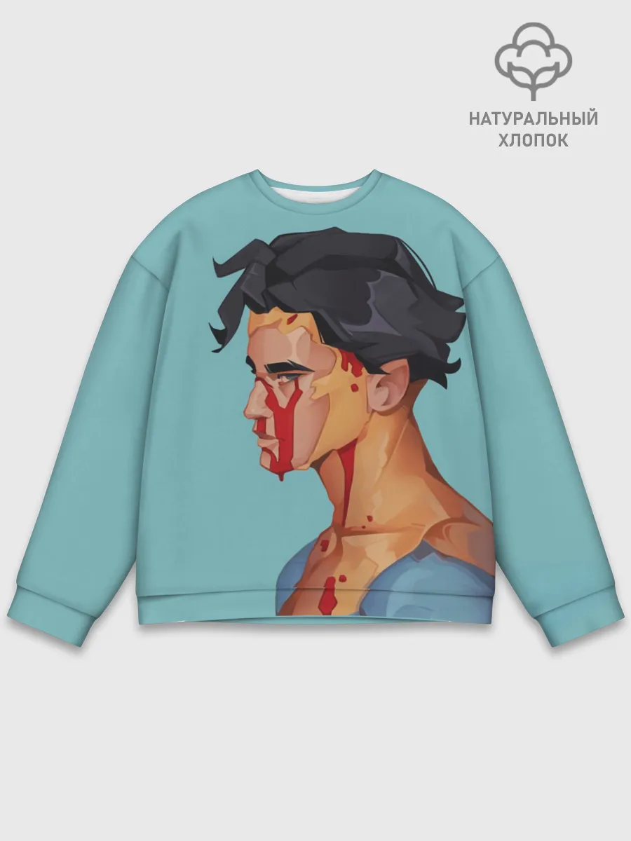 Мужской свитшот базовый / Неуязвимый