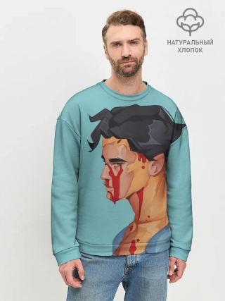 Мужской свитшот базовый / Неуязвимый