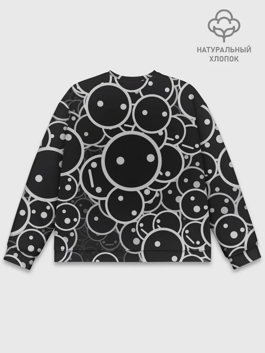 Мужской свитшот базовый / Smile Texture