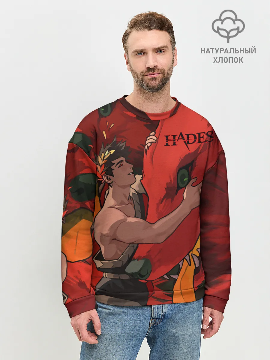 Мужской свитшот базовый / Hades Zagreus