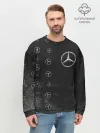Мужской свитшот базовый / Мерседес - Взрыв