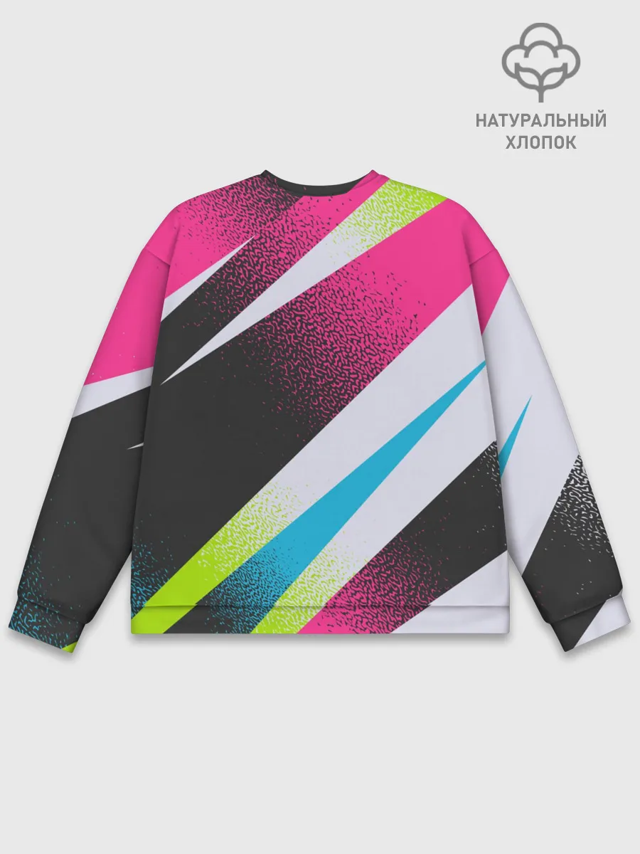 Мужской свитшот базовый / Sport style: Линии