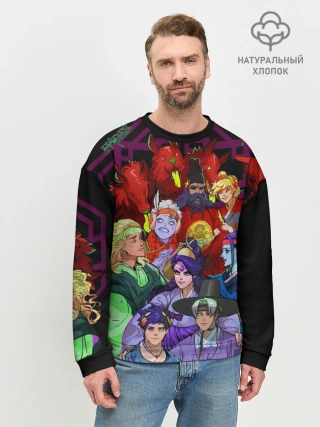 Мужской свитшот базовый / Hades heroes