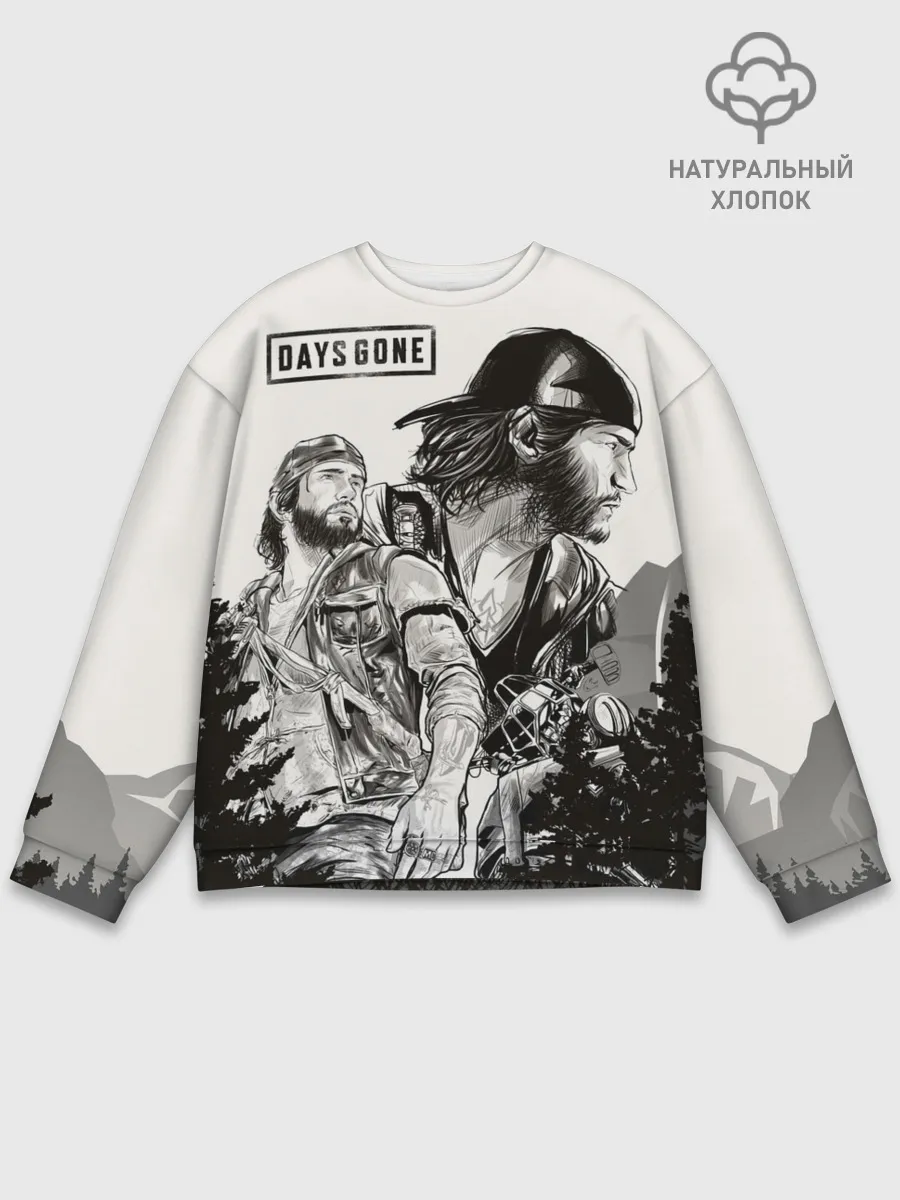 Мужской свитшот базовый / Days Gone