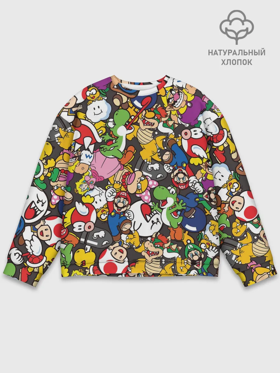 Мужской свитшот базовый / Capcom World