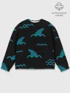 Мужской свитшот базовый / Плавники акул