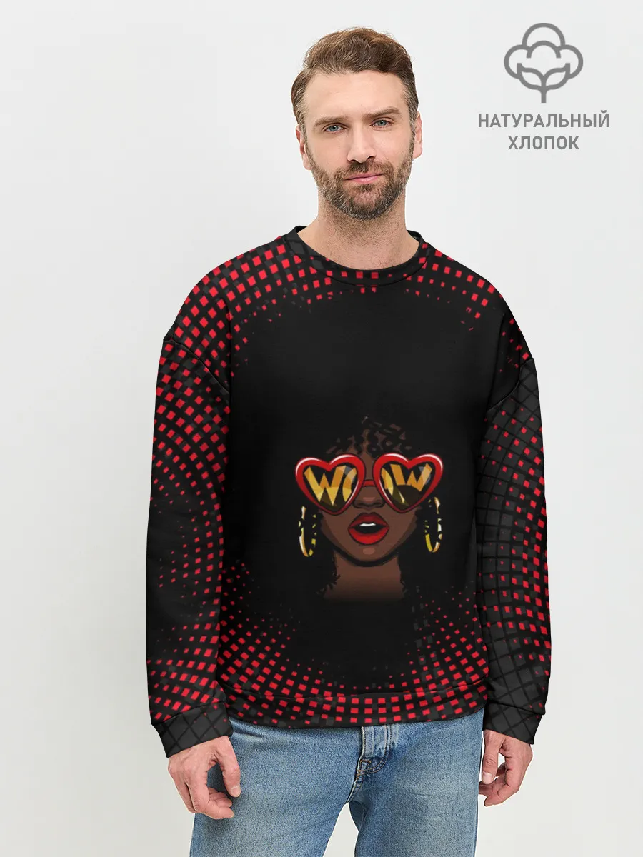 Мужской свитшот базовый / Поп-дива