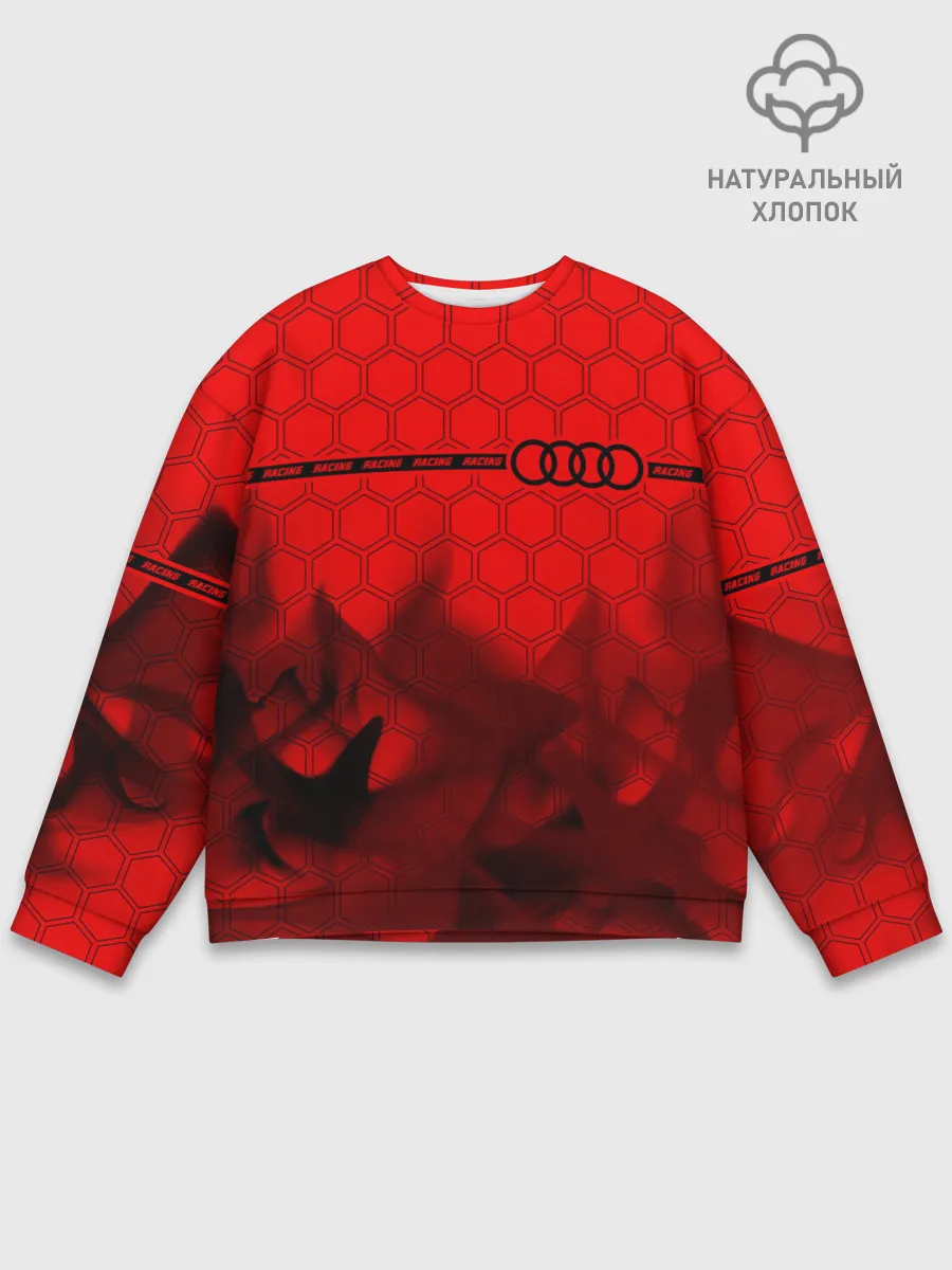 Мужской свитшот базовый / Audi - Racing