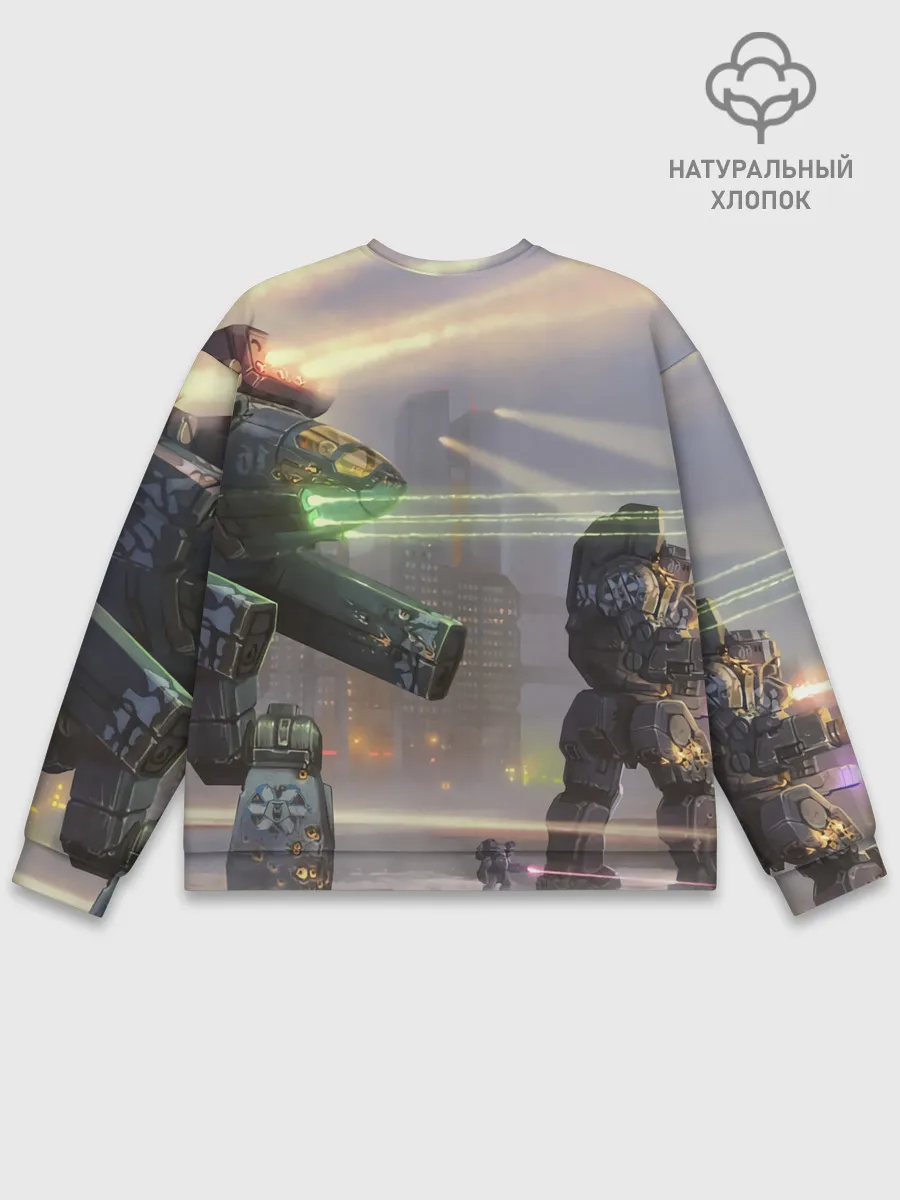 Мужской свитшот базовый / Боевая техника
