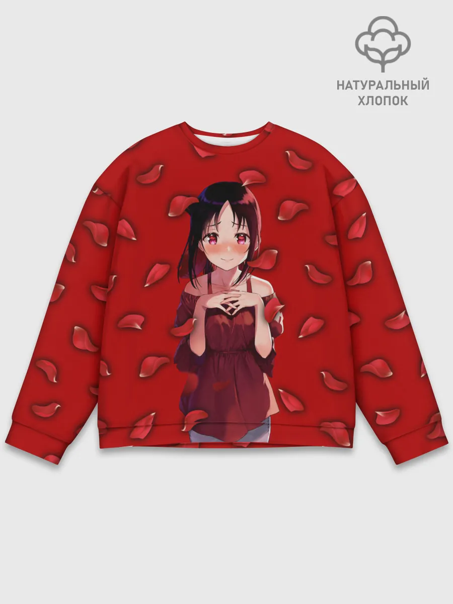 Мужской свитшот базовый / Госпожа Кагуя