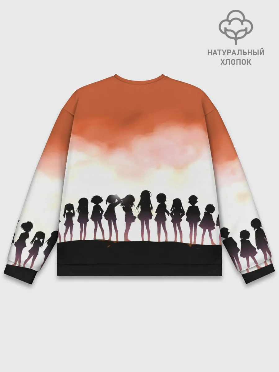 Мужской свитшот базовый / Girls und Panzer | Poster