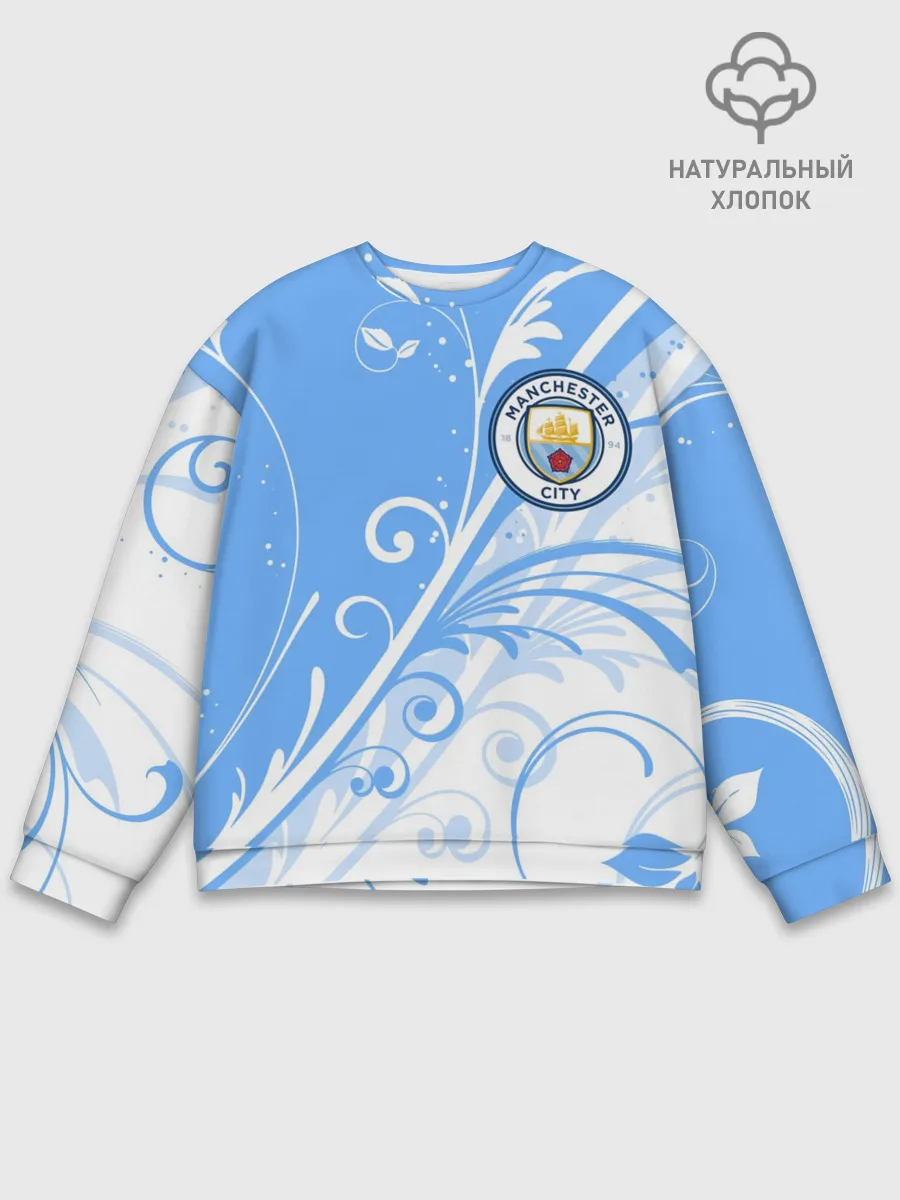 Мужской свитшот базовый / MANCHESTER CITY / МАНЧЕСТЕР