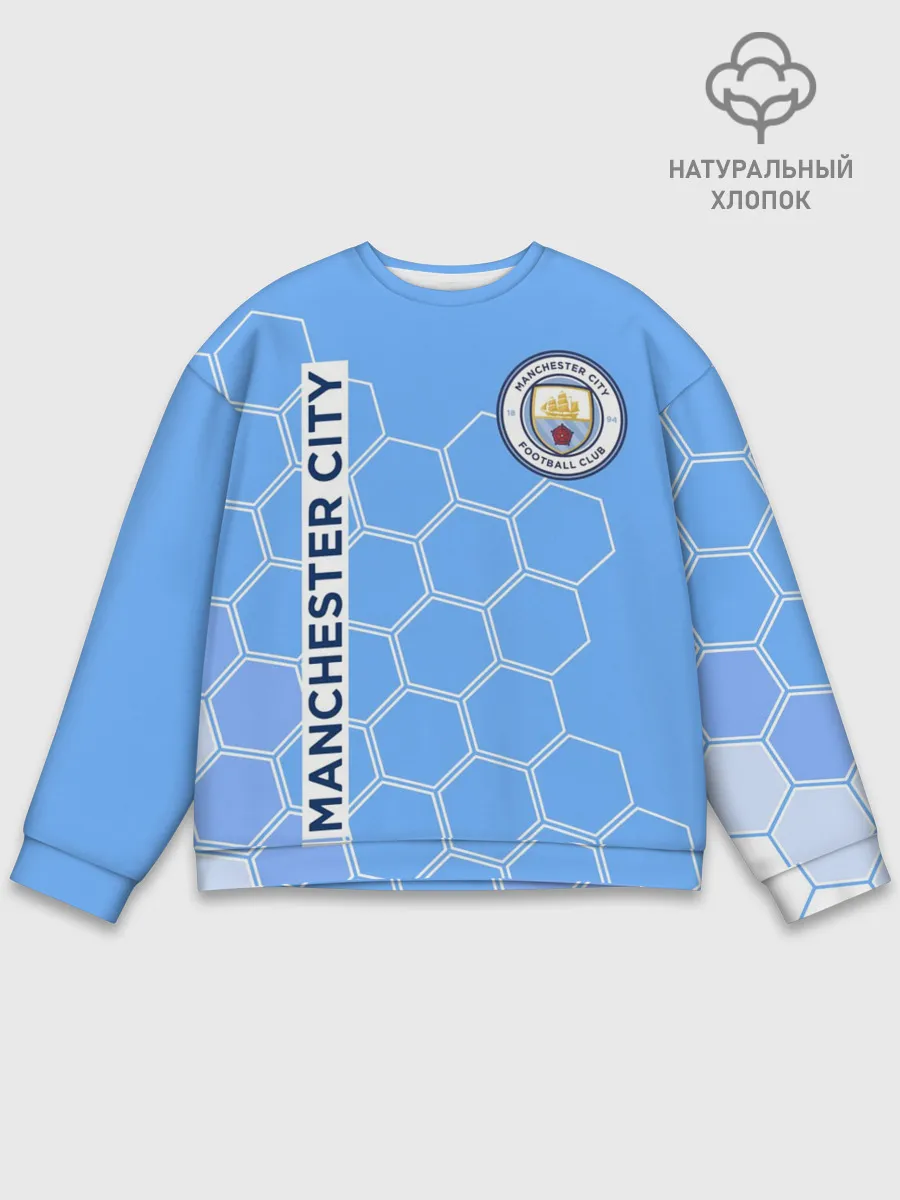 Мужской свитшот базовый / MANCHESTER CITY / МАНЧЕСТЕР