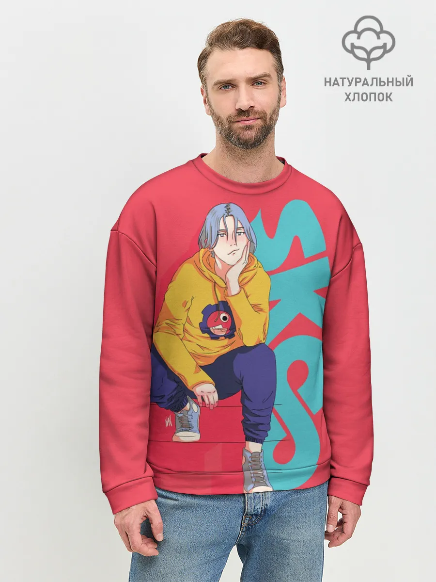 Мужской свитшот базовый / SK8 the Infinity Langa