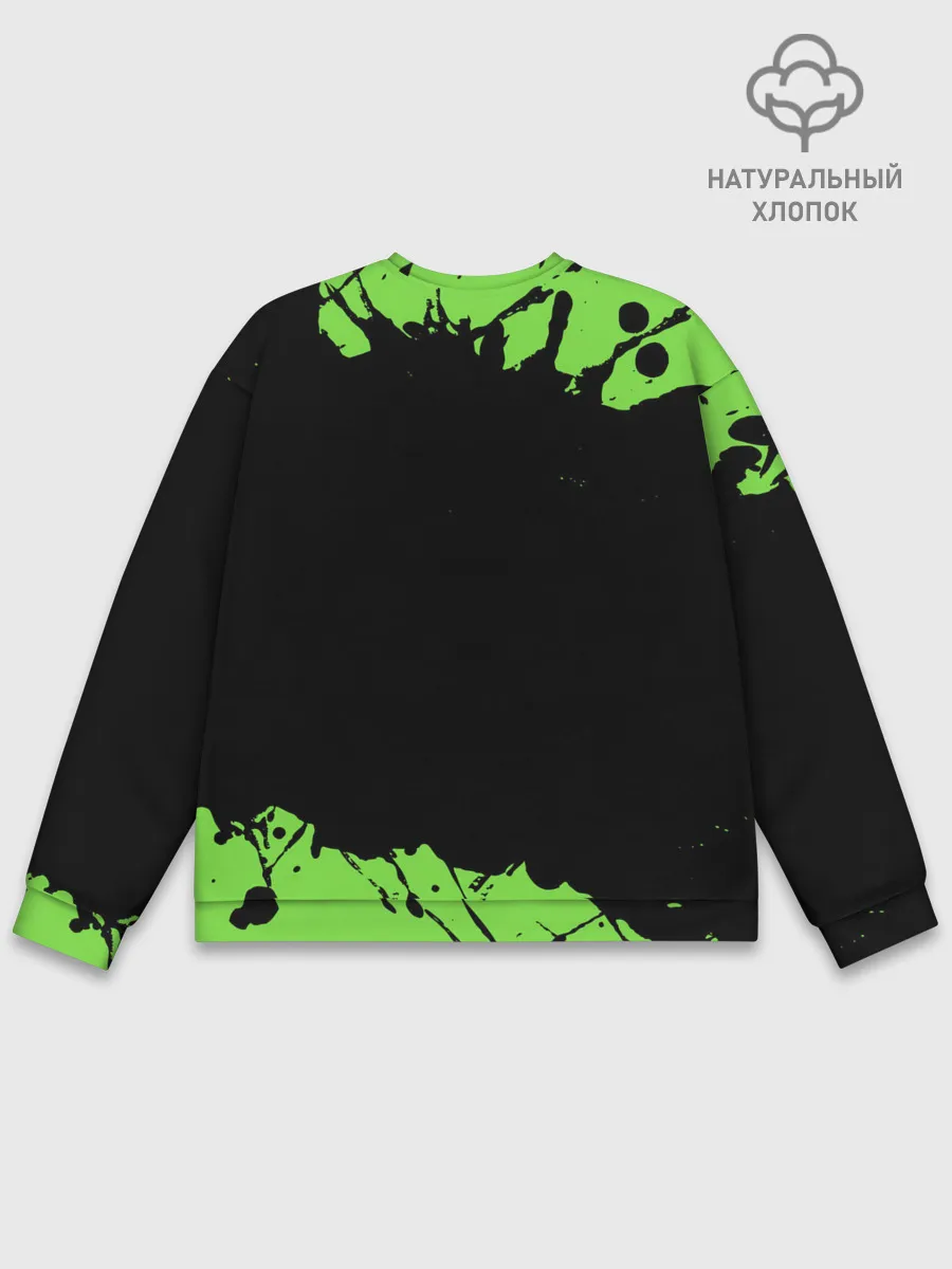 Мужской свитшот базовый / Поп Ит / Симпл Димпл - Краска