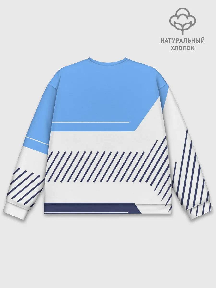 Мужской свитшот базовый / МАНЧЕСТЕР СИТИ / МАНЧЕСТЕР