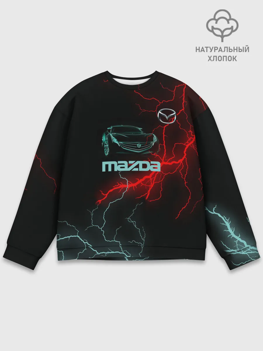 Мужской свитшот базовый / Mazda