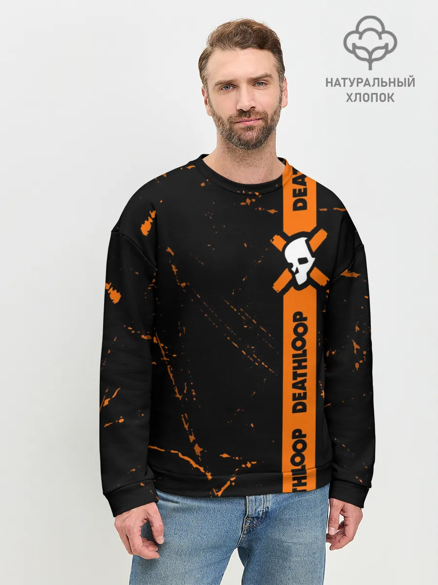 Мужской свитшот базовый / Deathloop - Grunge