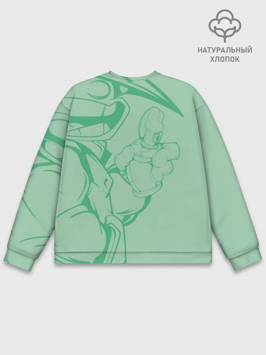 Мужской свитшот базовый / Люблю граффити